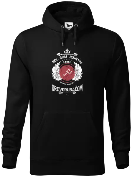 Pánska mikina Bol som jedným z davu, ale potom som sa stal drevorubačom