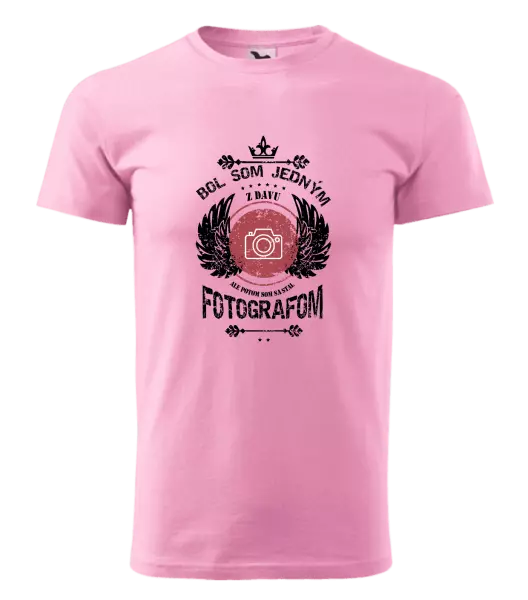 Pánske tričko Bol som jedným z davu, ale potom som sa stal fotografom
