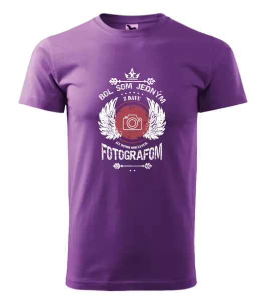 Pánske tričko Bol som jedným z davu, ale potom som sa stal fotografom
