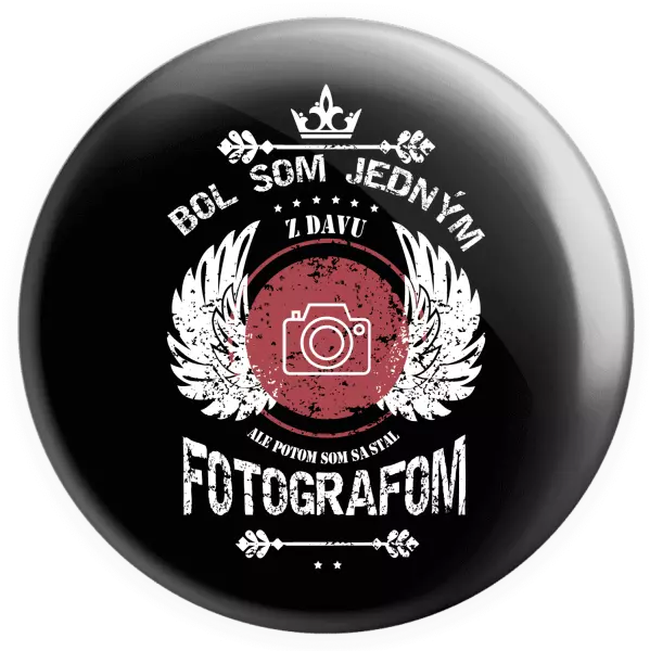 Placka Bol som jedným z davu, ale potom som sa stal fotografom