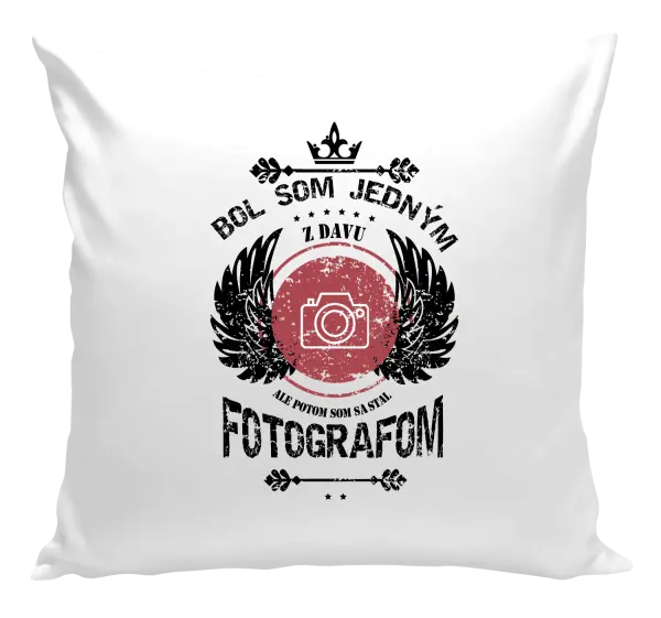 Vankúš Bol som jedným z davu, ale potom som sa stal fotografom