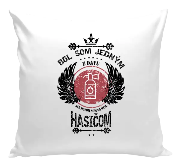 Vankúš Bol som jedným z davu, ale potom som sa stal hasičom