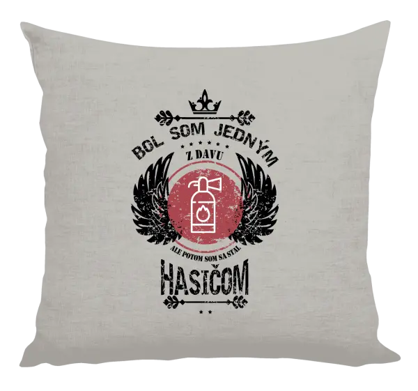 Vankúš Bol som jedným z davu, ale potom som sa stal hasičom