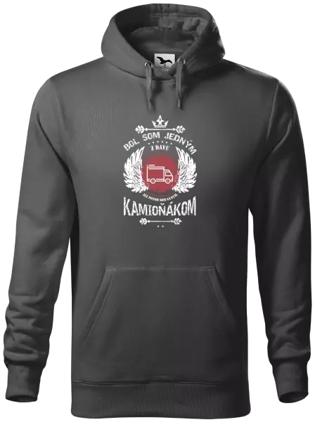 Pánska mikina Bol som jedným z davu, ale potom som sa stal kamioňákom