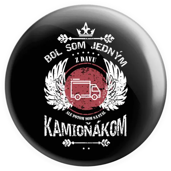 Placka Bol som jedným z davu, ale potom som sa stal kamioňákom