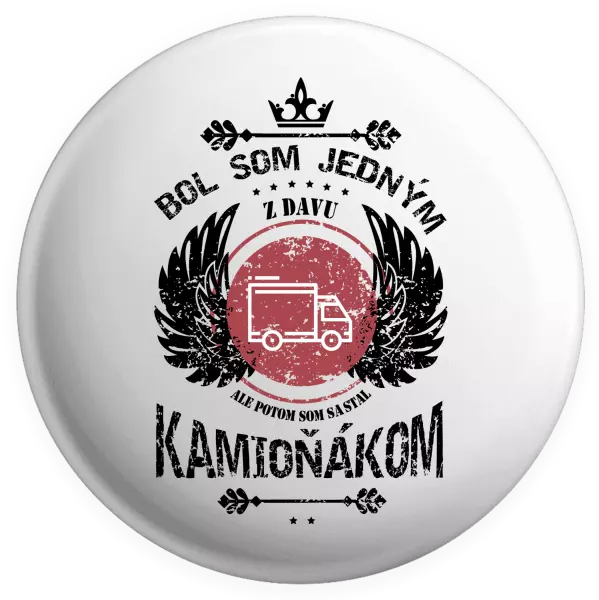 Placka Bol som jedným z davu, ale potom som sa stal kamioňákom