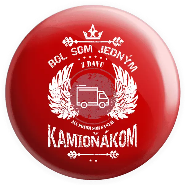 Placka Bol som jedným z davu, ale potom som sa stal kamioňákom