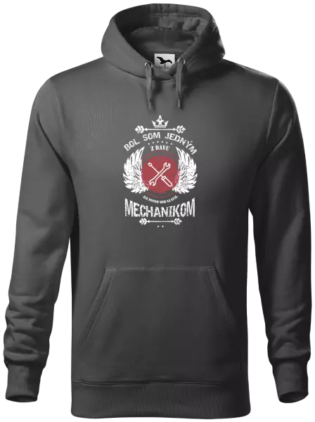 Pánska mikina Bol som jedným z davu, ale potom som sa stal mechanikom