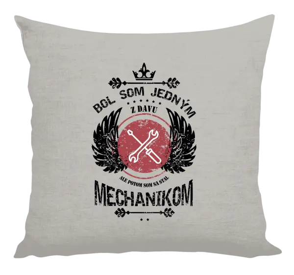 Vankúš Bol som jedným z davu, ale potom som sa stal mechanikom