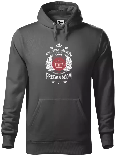 Pánska mikina Bol som jedným z davu, ale potom som sa stal predavačom