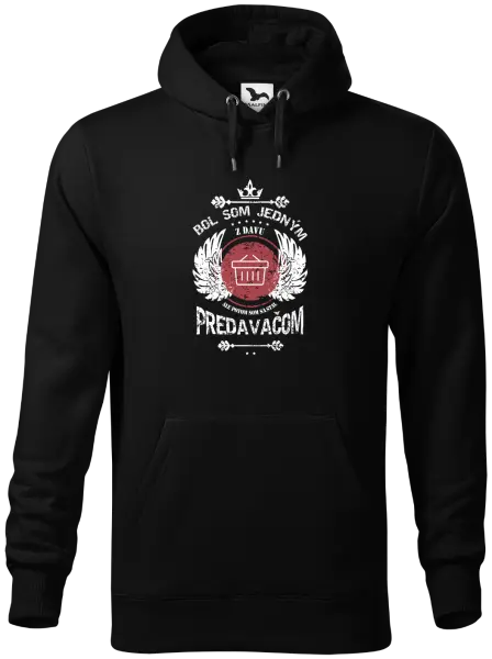 Pánska mikina Bol som jedným z davu, ale potom som sa stal predavačom