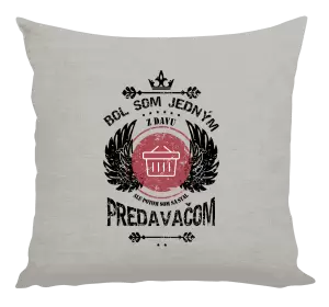 Vankúš Bol som jedným z davu, ale potom som sa stal predavačom