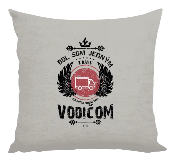 Vankúš Bol som jedným z davu, ale potom som sa stal vodičom