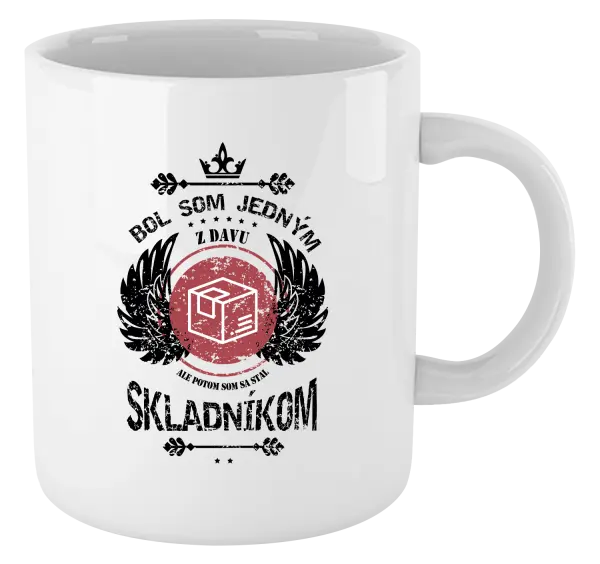 Hrnček Bol som jedným z davu, ale potom som sa stal skladníkom