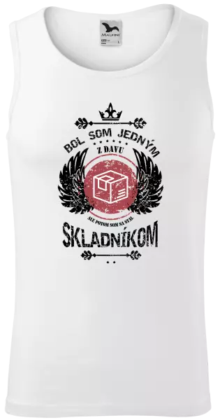 Pánske tielko Bol som jedným z davu, ale potom som sa stal skladníkom