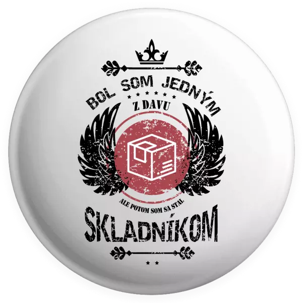 Placka Bol som jedným z davu, ale potom som sa stal skladníkom