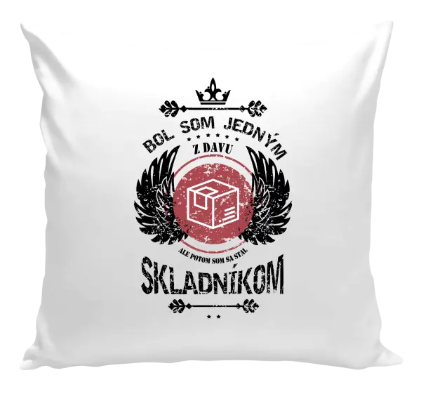 Vankúš Bol som jedným z davu, ale potom som sa stal skladníkom