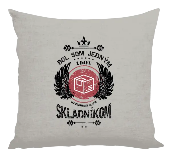 Vankúš Bol som jedným z davu, ale potom som sa stal skladníkom