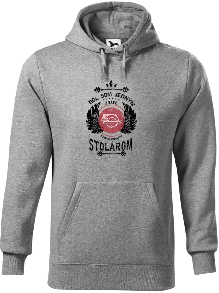 Pánska mikina Bol som jedným z davu, ale potom som sa stal stolárom