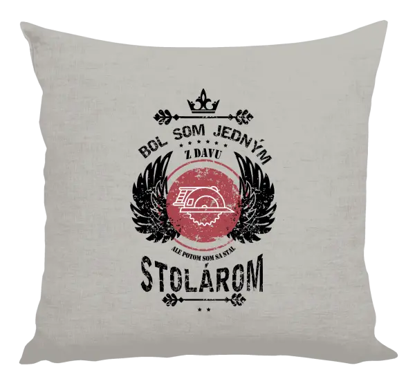 Vankúš Bol som jedným z davu, ale potom som sa stal stolárom