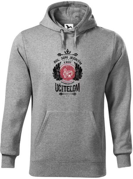 Pánska mikina Bol som jedným z davu, ale potom som sa stal učiteľom