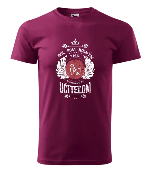 Pánske tričko Bol som jedným z davu, ale potom som sa stal učiteľom