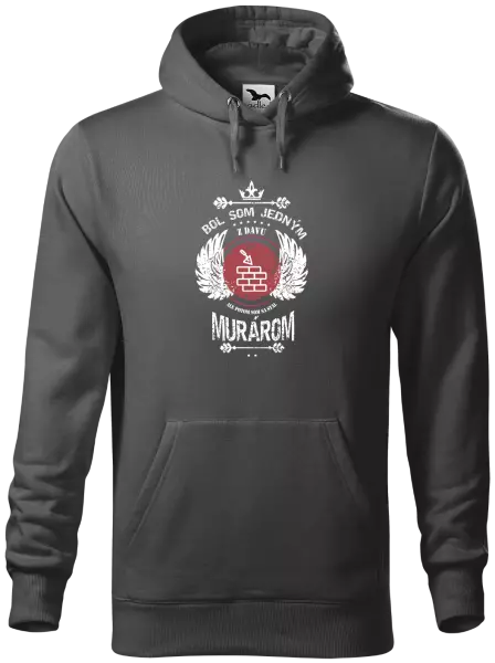 Pánska mikina Bol som jedným z davu, ale potom som sa stal murárom