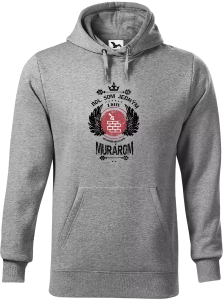 Pánska mikina Bol som jedným z davu, ale potom som sa stal murárom