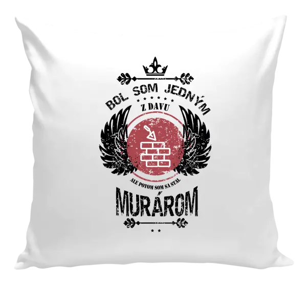 Vankúš Bol som jedným z davu, ale potom som sa stal murárom