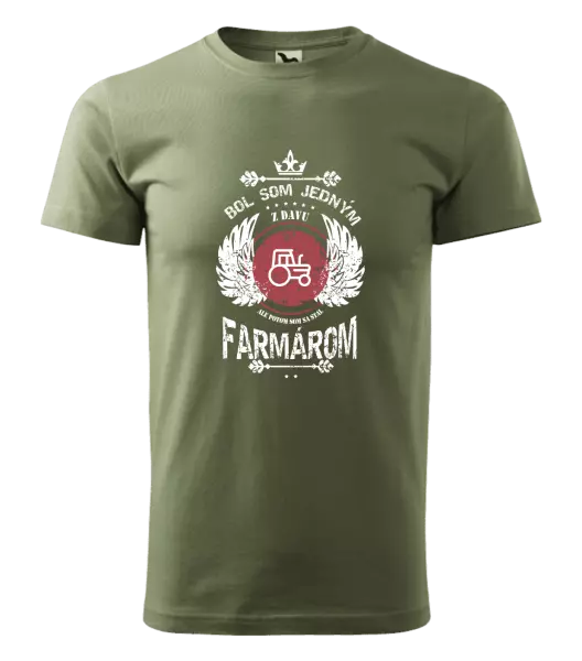 Pánske tričko Bol som jedným z davu, ale potom som sa stal farmárom
