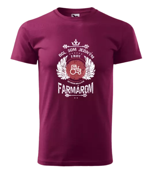 Pánske tričko Bol som jedným z davu, ale potom som sa stal farmárom