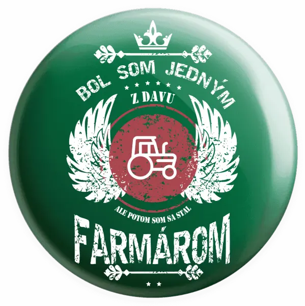 Placka Bol som jedným z davu, ale potom som sa stal farmárom