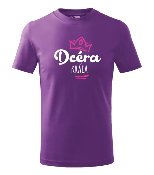 Detské tričko Dcéra kráľa