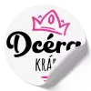 Samolepka Dcéra kráľa