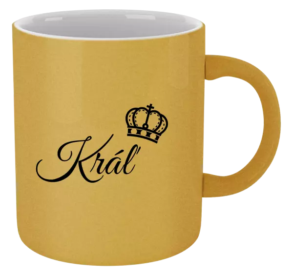 Hrnček metalický Kráľ