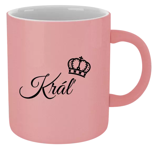 Hrnček metalický Kráľ