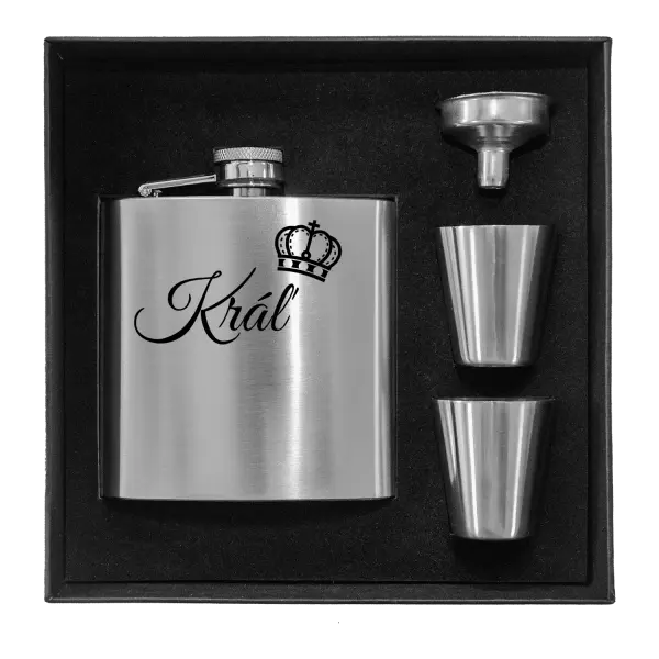 Ploskačka v krabičke Kráľ