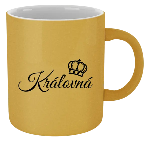 Hrnček metalický Kráľovná