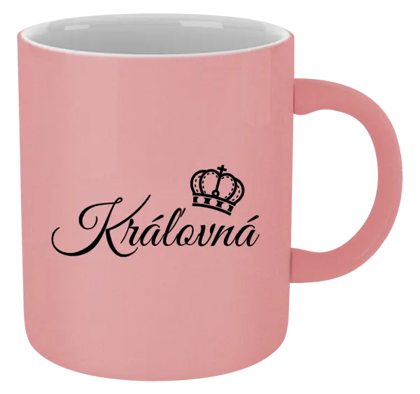 Hrnček metalický Kráľovná