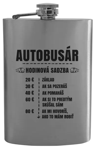 Ploskačka Hodinová sadzba - autobusár