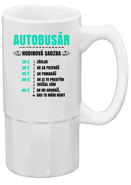 Polliter Hodinová sadzba - autobusár