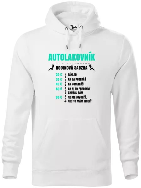 Pánska mikina Hodinová sadzba - autolakovník