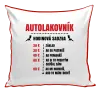 Vankúš Hodinová sadzba - autolakovník