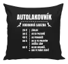 Vankúš Hodinová sadzba - autolakovník