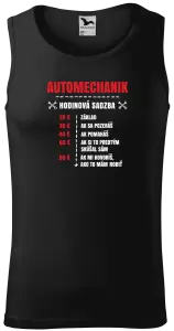 Pánske tielko Hodinová sadzba - automechanik