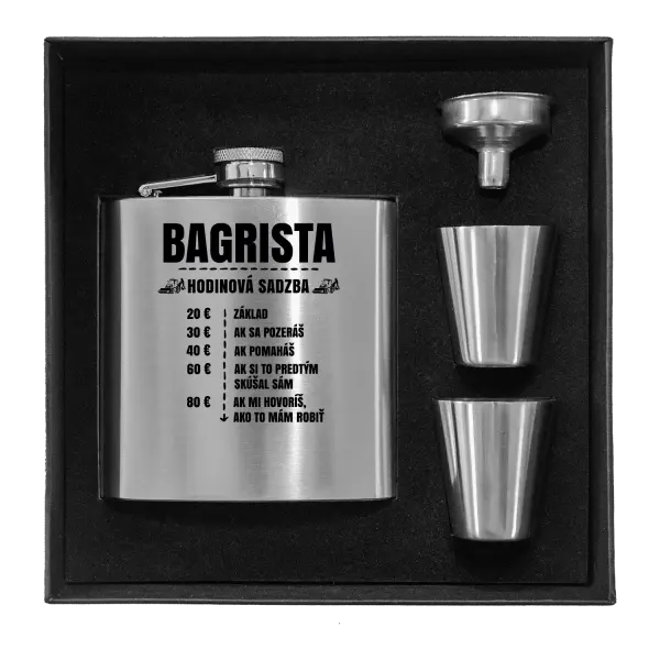 Ploskačka v krabičke Hodinová sadzba - bagrista