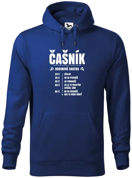 Pánska mikina Hodinová sadzba - čašník