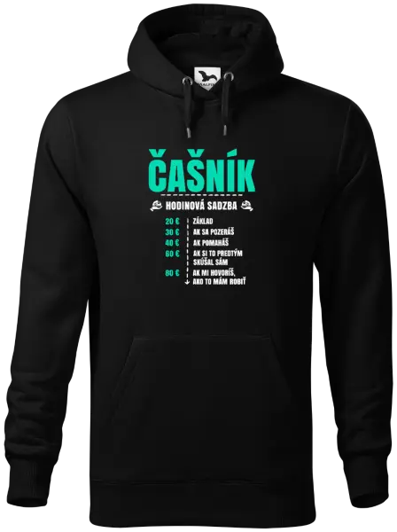 Pánska mikina Hodinová sadzba - čašník
