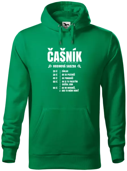Pánska mikina Hodinová sadzba - čašník