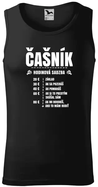 Pánske tielko Hodinová sadzba - čašník